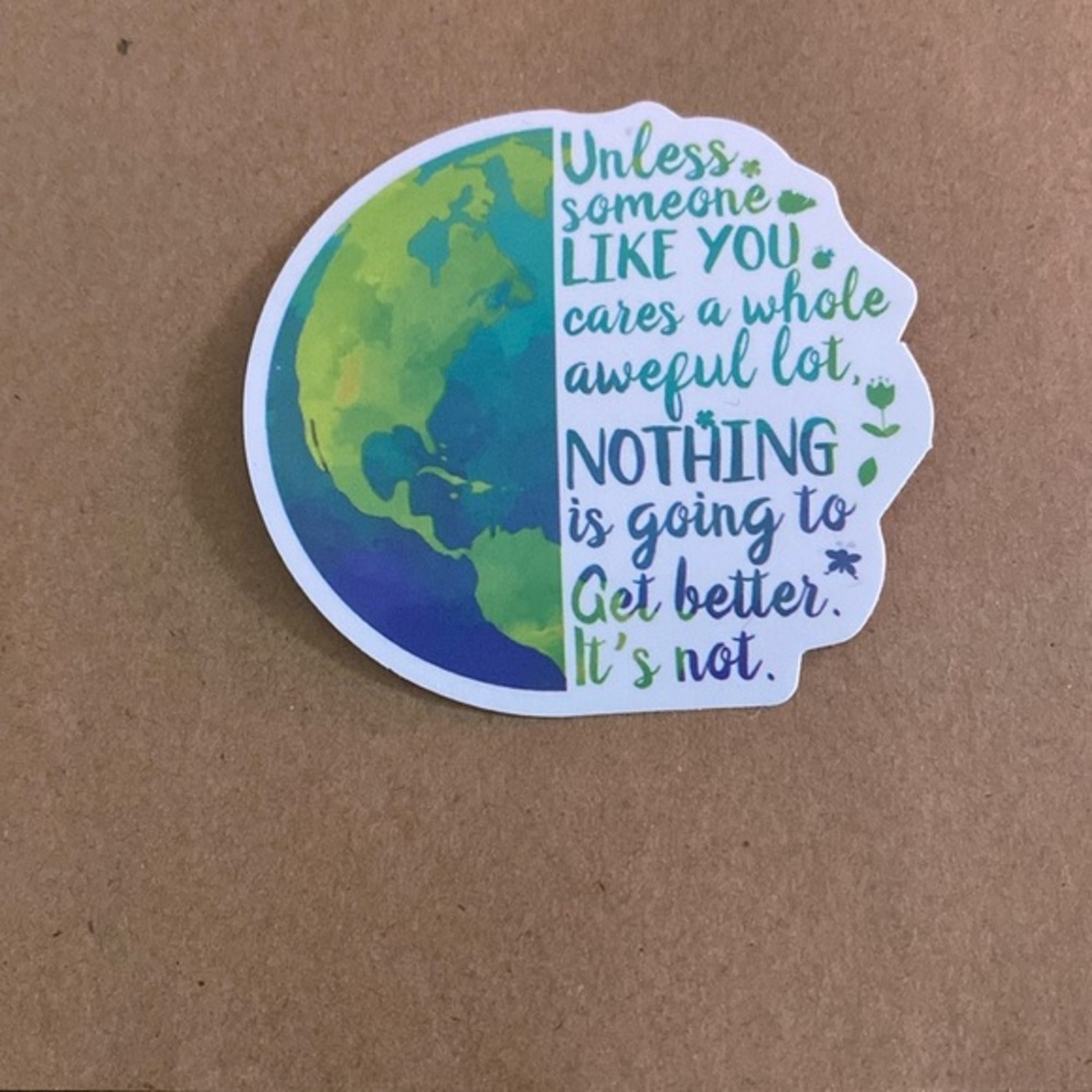 🌈20/$5🌈 Inspirational Earth Sticker